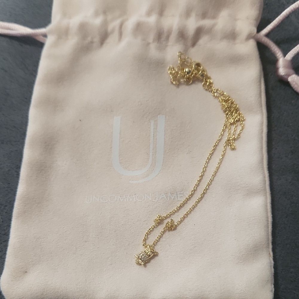 Uncommon James Gold Tiny Star Charm Necklace